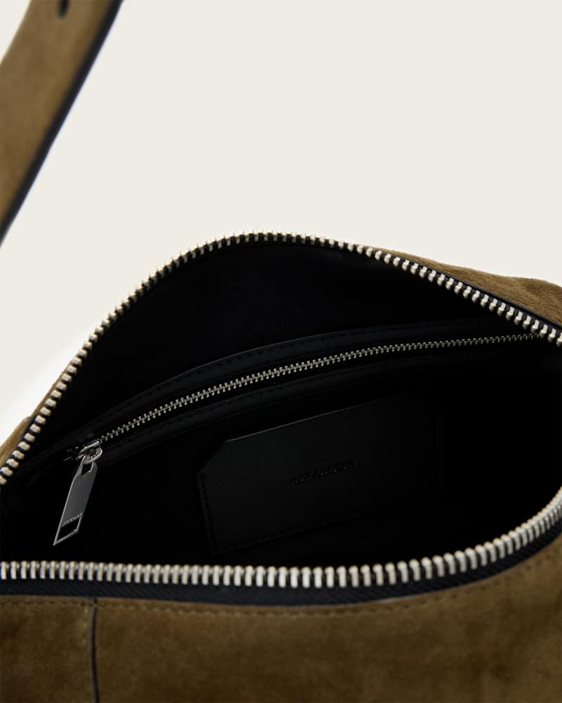 Vega Suede Shoulder Bag