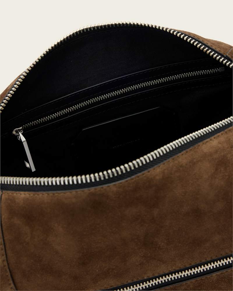 Vega Suede Shoulder Bag