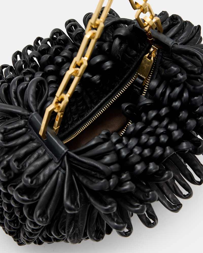 Madea Mini Chain Strap Leather Loop Bag