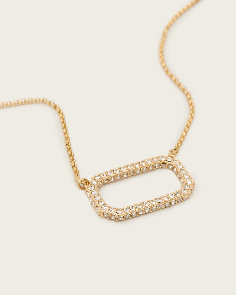 Tia Crystal Pave Necklace