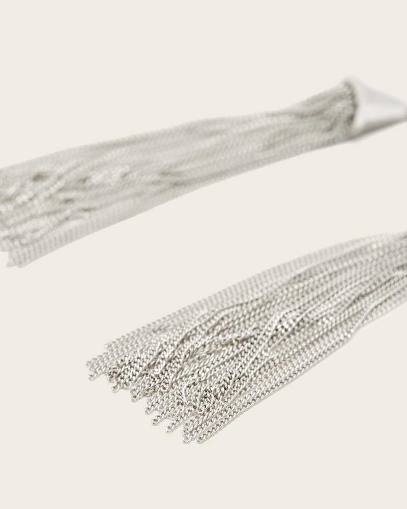 Gina Multi Chain Fringe Earrings