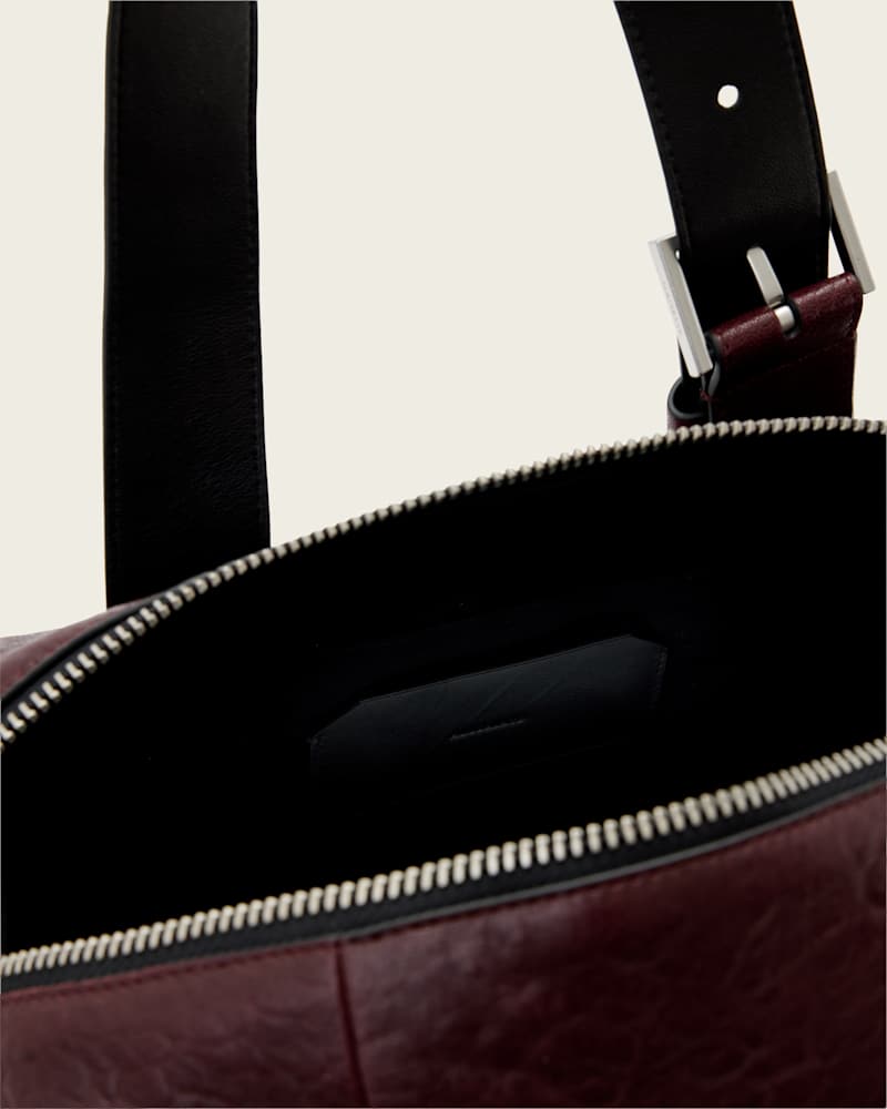 Ares Grain Leather Shoulder Bag