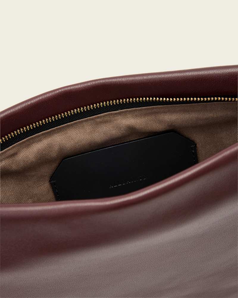 Bettina Leather Clutch Bag