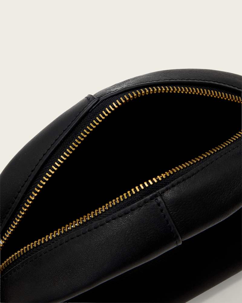 Rosalie Arc Leather Crossbody Bag