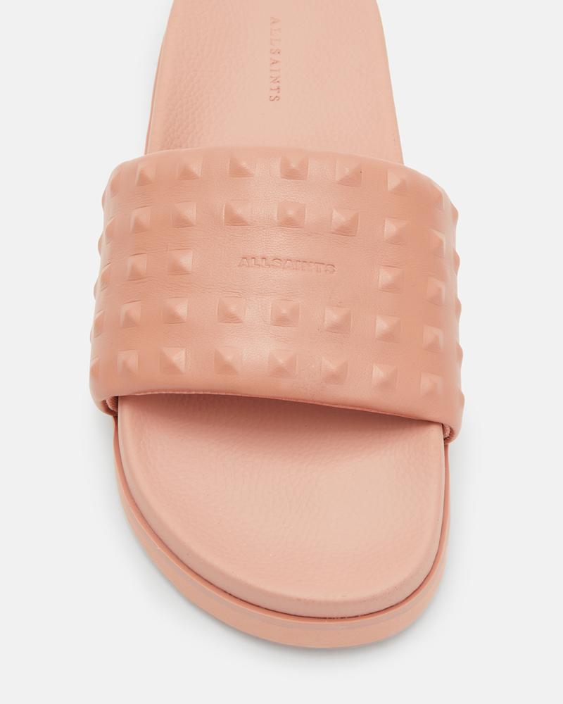 Shay Leather Studded Sandals