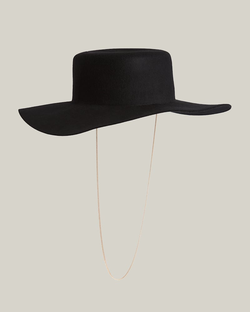 Mila Chain Wool Bolero Hat