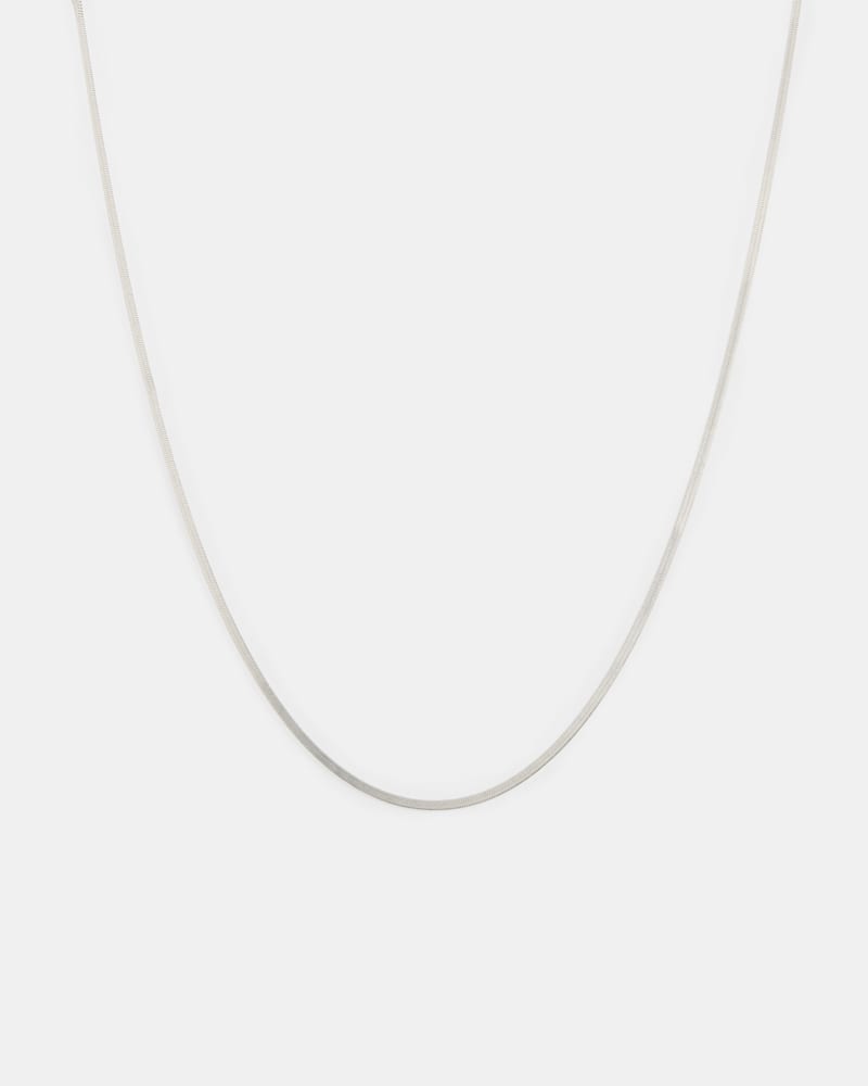 Snake Chain Fine Sterling Silver Necklace