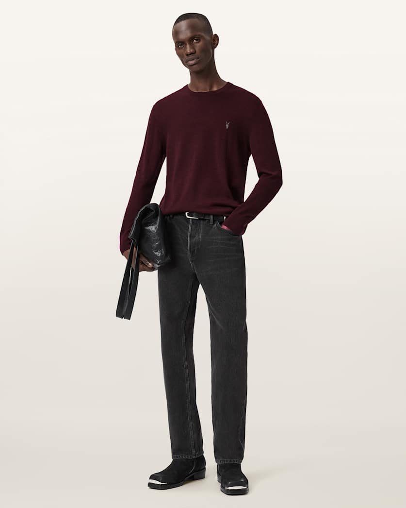 Mode Merino Crew Neck Ramskull Jumper