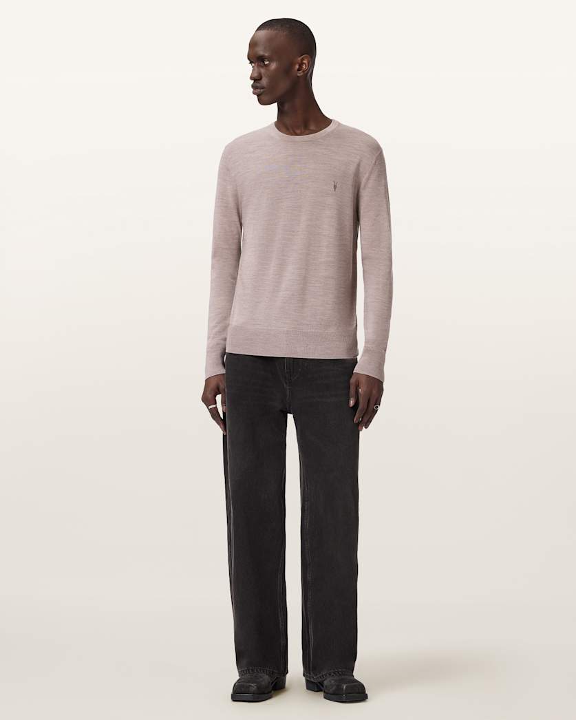 Mode Merino Crew Neck Ramskull Jumper
