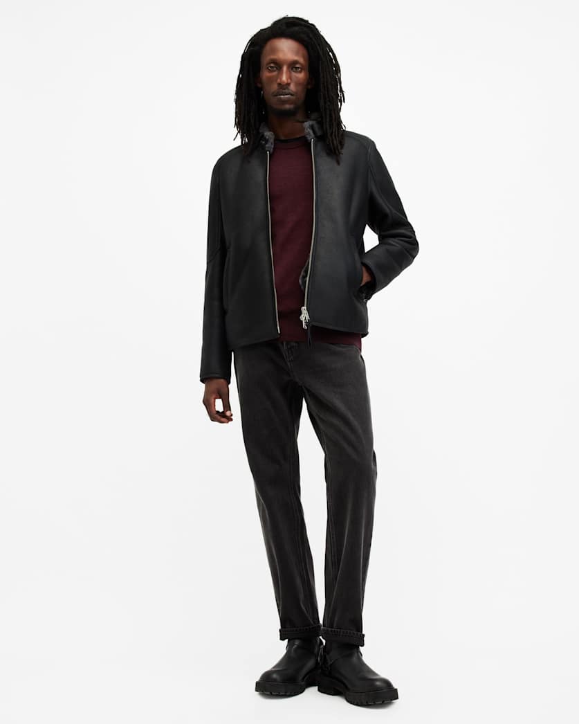 Mode Merino Crew Neck Ramskull Jumper