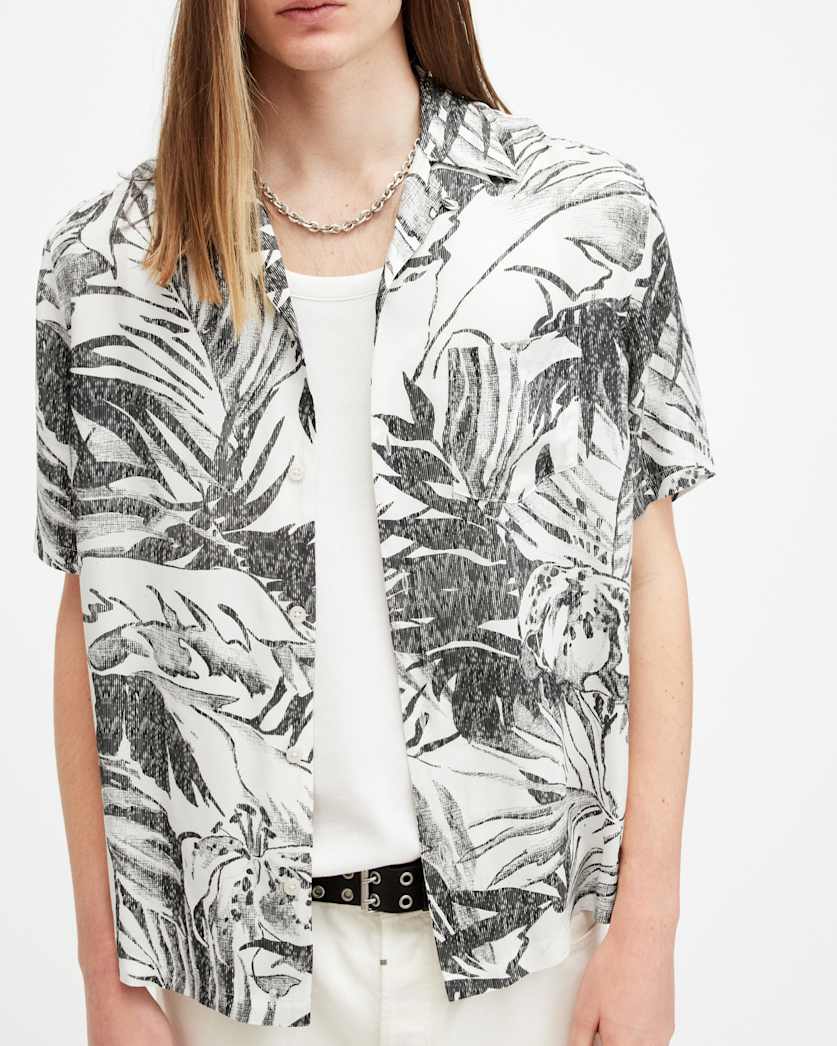 Pulse Printed Relaxed Fit Shirt