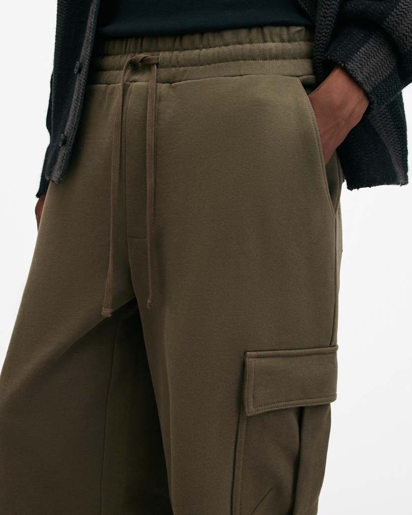 Patton Wide Leg Cargo Sweatpants