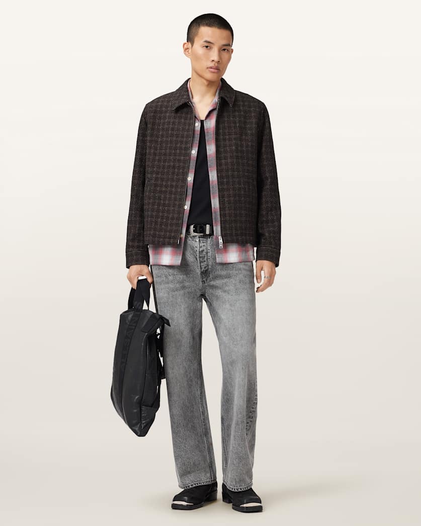 City Hall Check Jacket