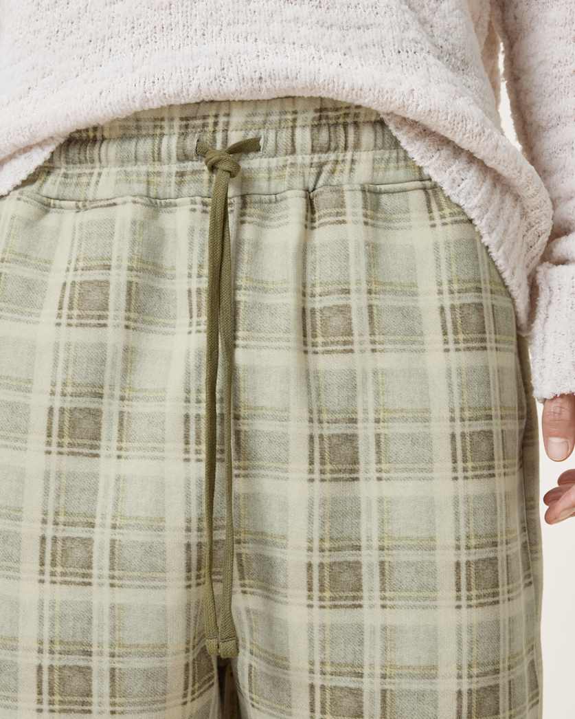 Benji Checked Sweat Shorts