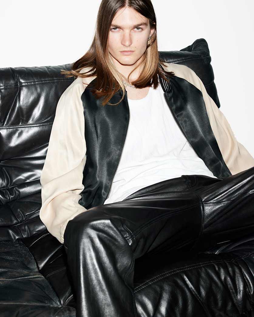 Tour Reversible Leopard Print Bomber Jacket