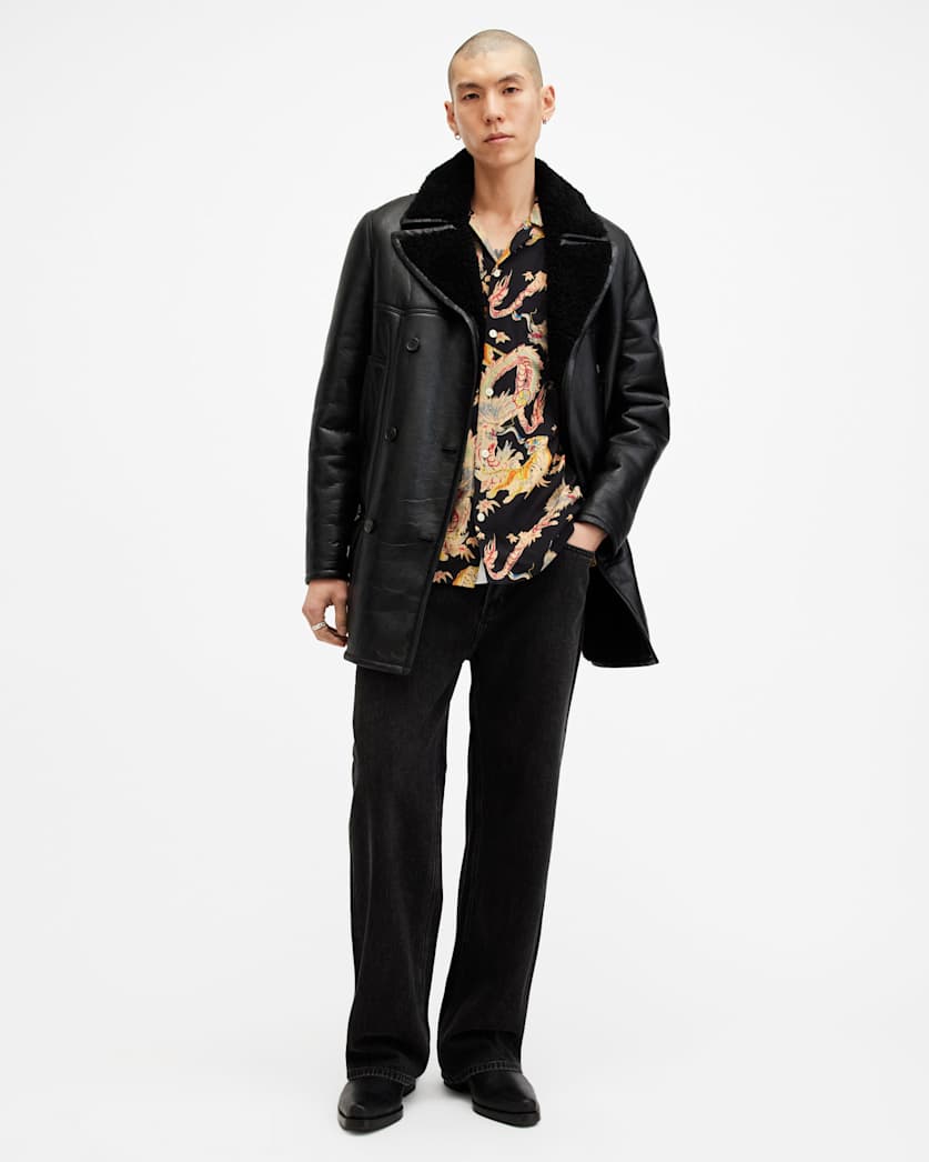 Dragon Relaxed Fit Printed Shirt