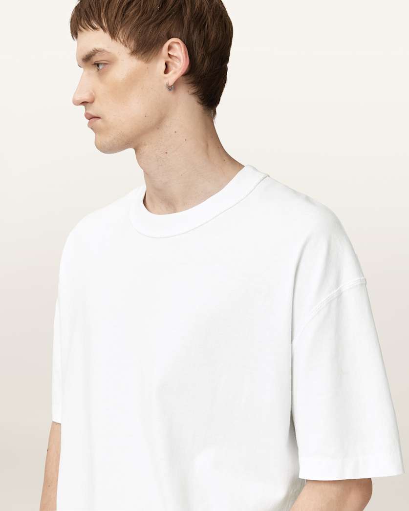 Nero Mock Neck Short Sleeve T-Shirt