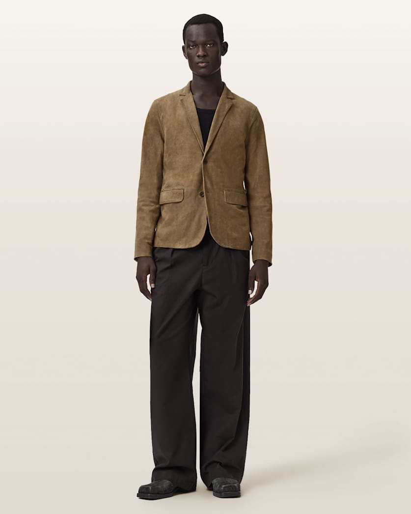 Monet Waxed Suede Blazer