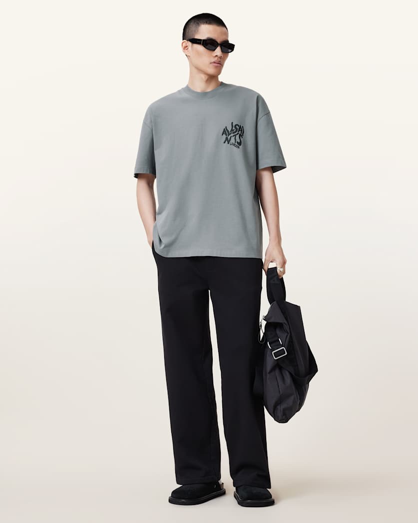 Orlando Logo Print Oversized T-Shirt