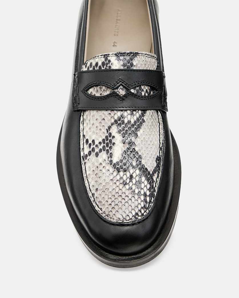 Harmon Western Leather Loafer Shoes