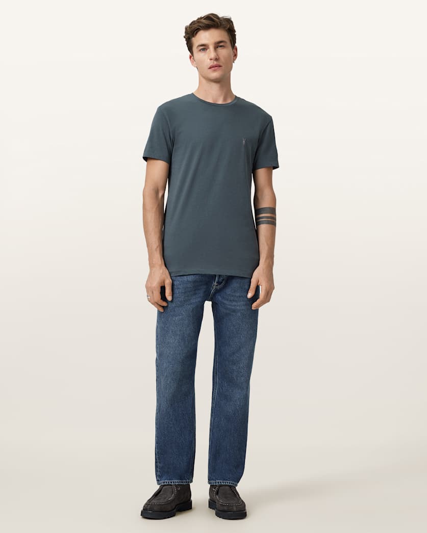 Tonic Crew Neck Slim Ramskull T-Shirt