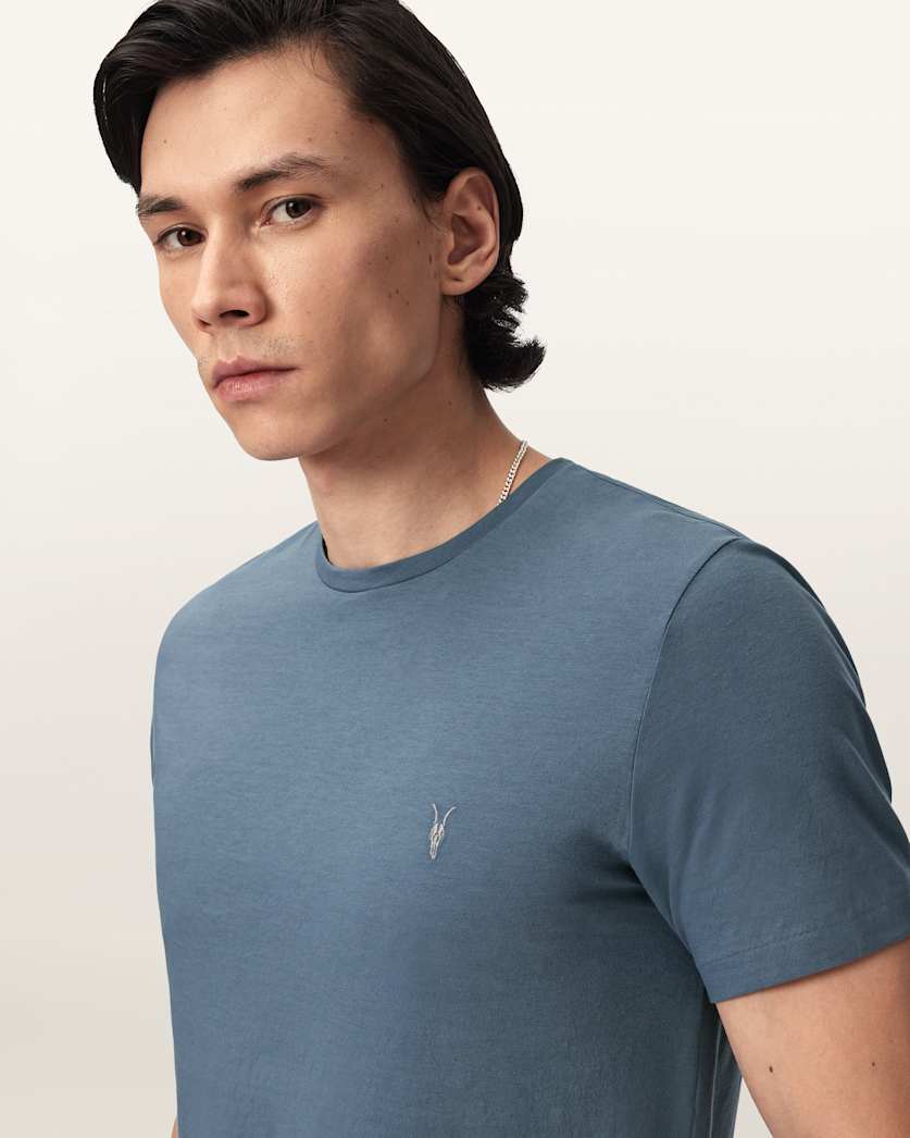 Tonic Crew Neck Slim Ramskull T-Shirt