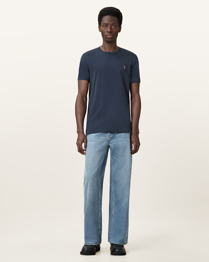 Tonic Crew Neck Slim Ramskull T-Shirt