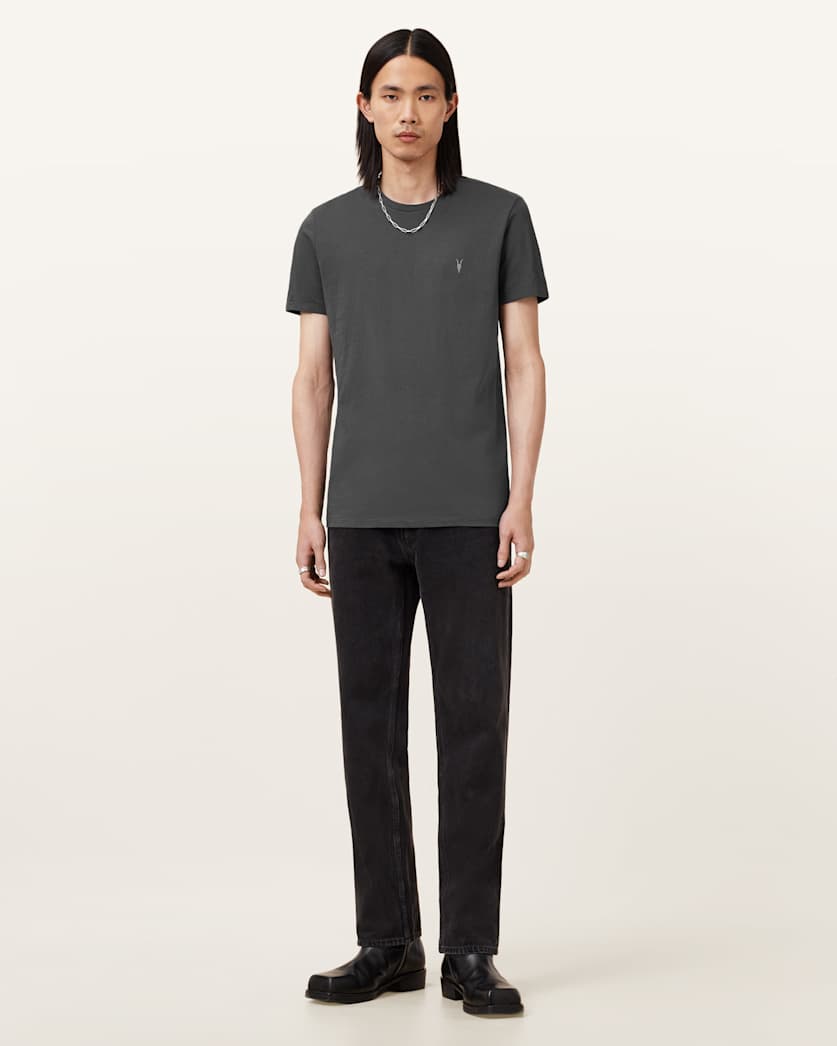 Tonic Crew Neck Slim Ramskull T-Shirt