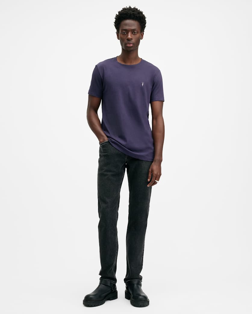 Tonic Crew Neck Slim Ramskull T-Shirt