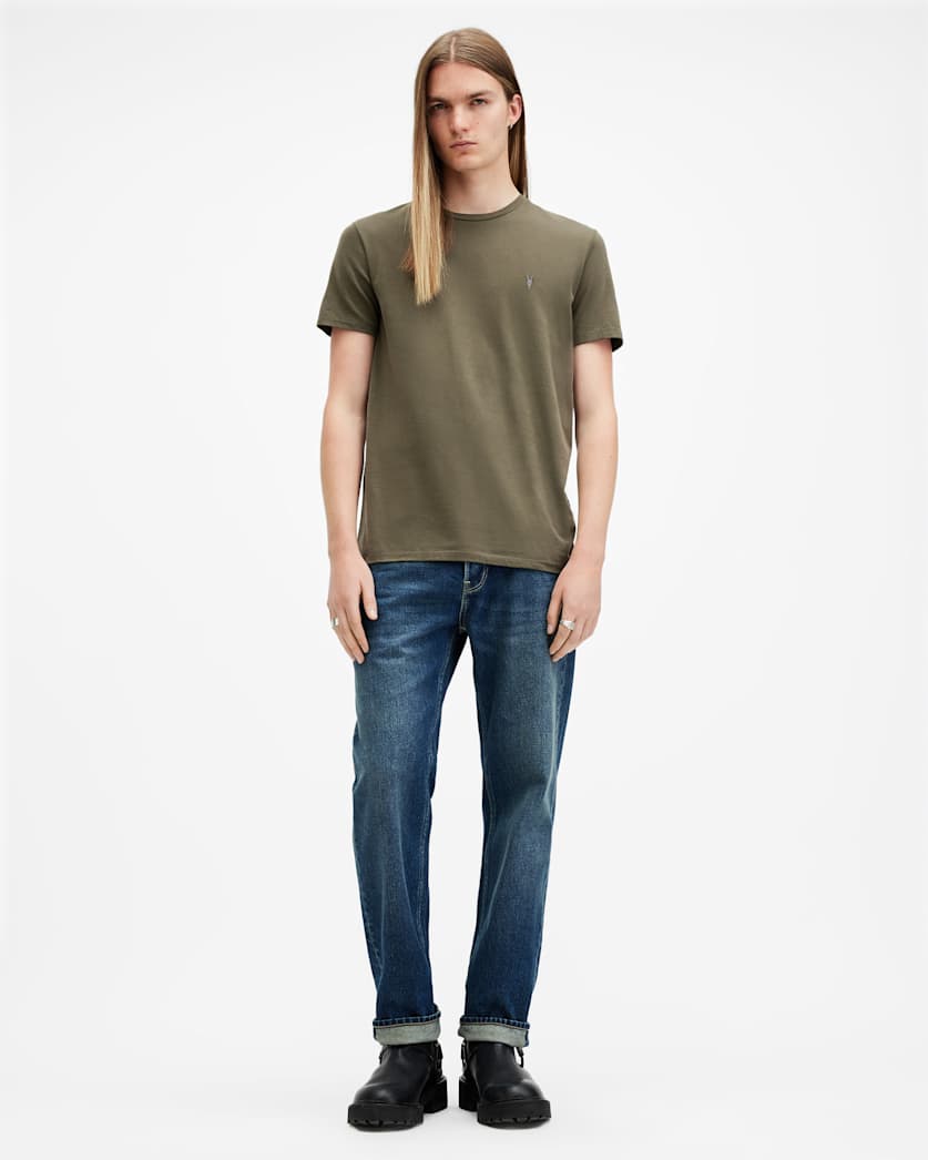 Tonic Crew Neck Slim Ramskull T-Shirt