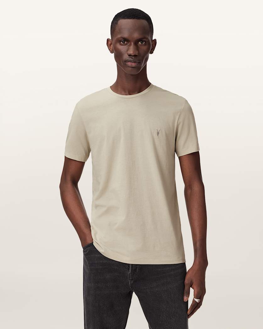Tonic Crew Neck Slim Ramskull T-Shirt