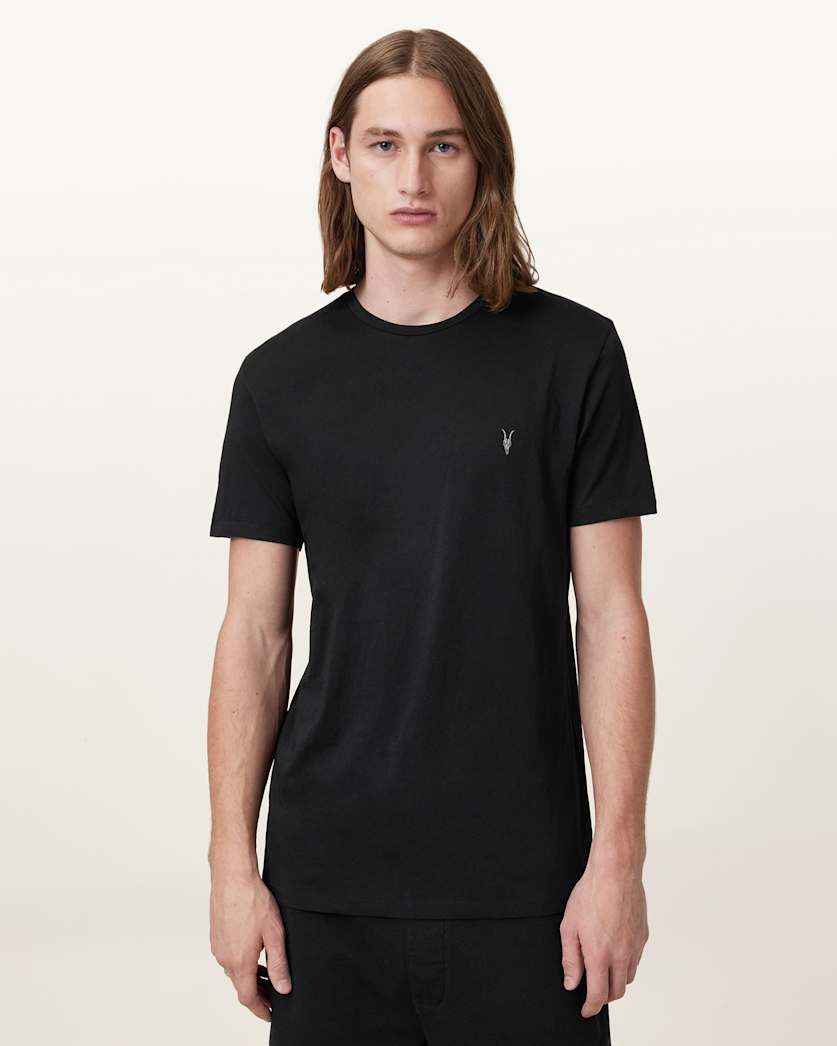 Tonic Crew Neck Slim Ramskull T-Shirt