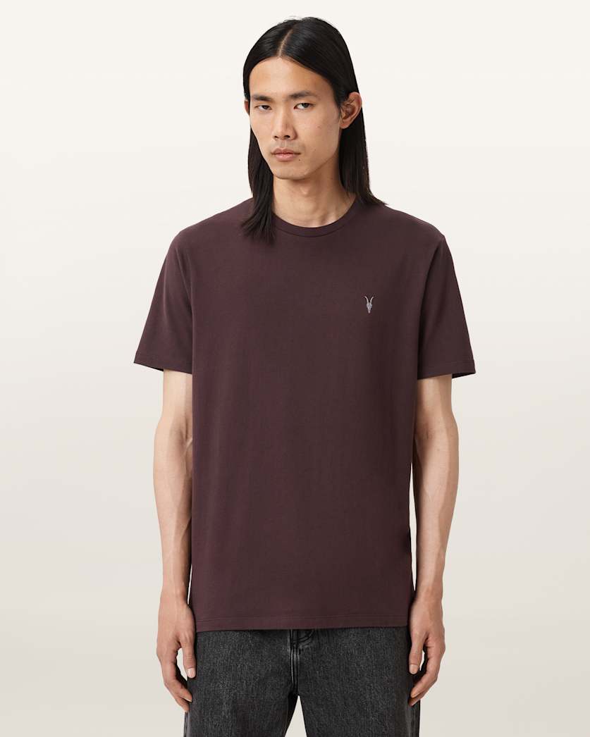 Brace Brushed Cotton Slim Fit T-Shirt