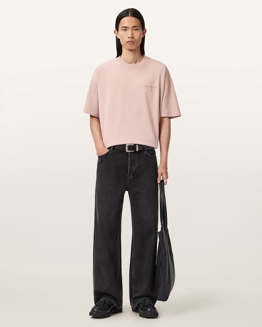 Xander Flocked Logo Oversized T-Shirt