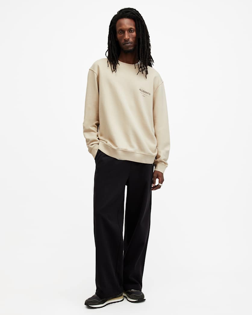 Underground Relaxed Fit Crew Neck Sweatshirt