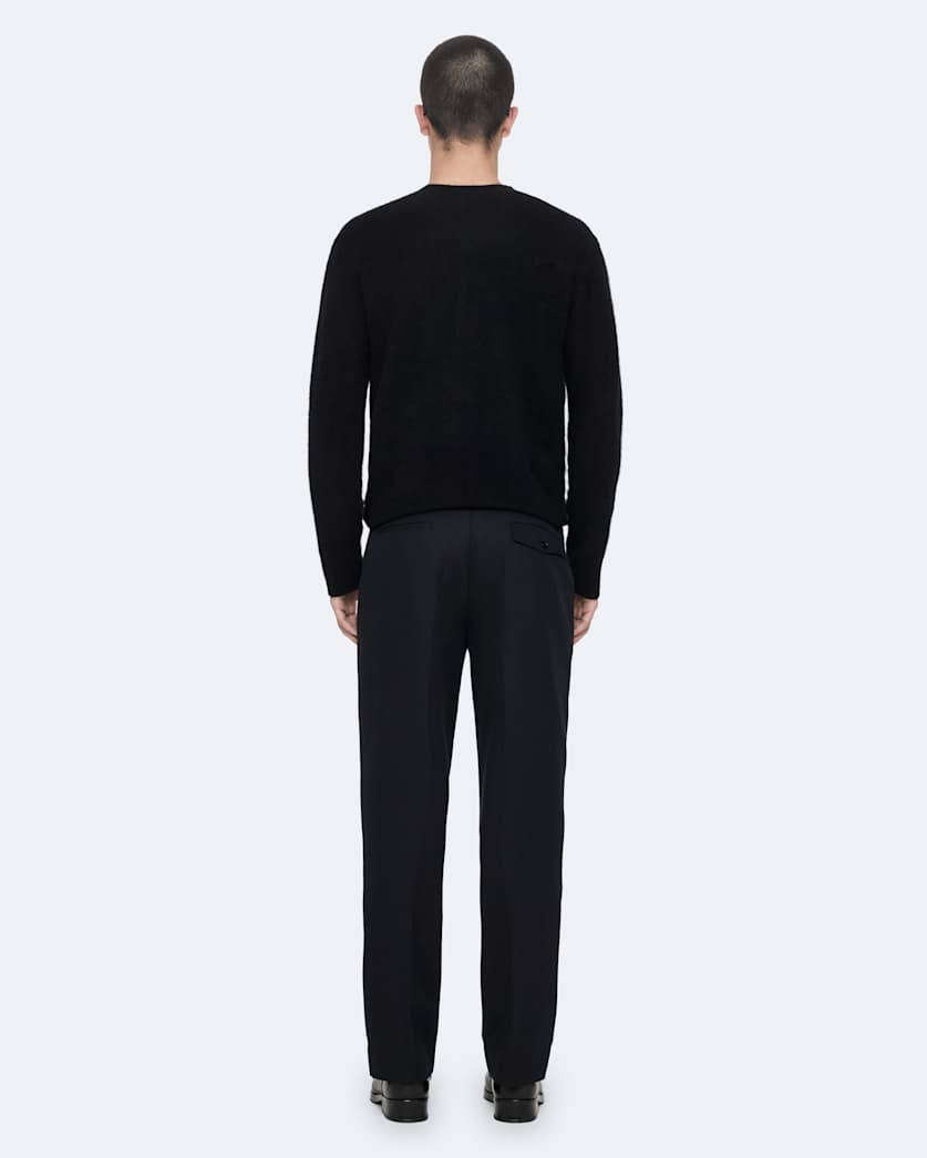 Ware Straight-Fit Double-Pleat Trousers