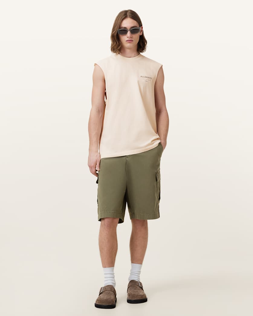 Underground Sleeveless Crew Neck T-Shirt