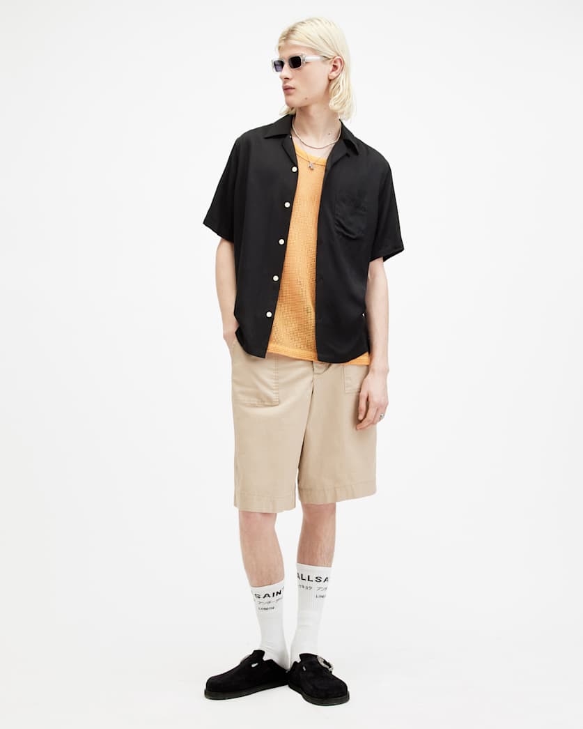 Sunsmirk Embroidered Relaxed Fit Shirt