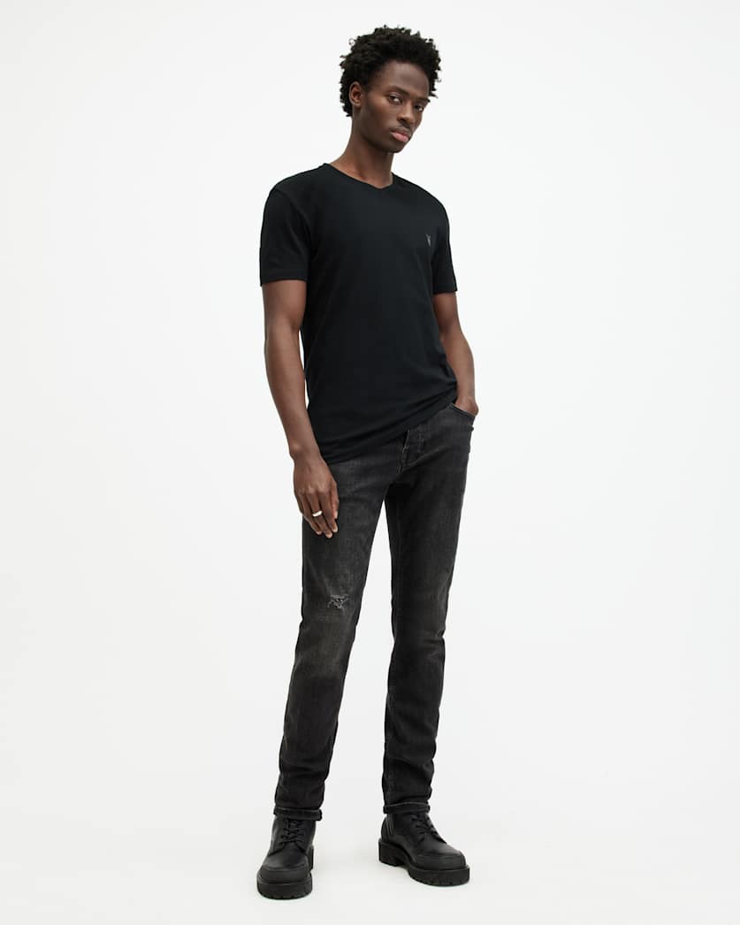 Tonic V-Neck Slim Fit Ramskull T-Shirt