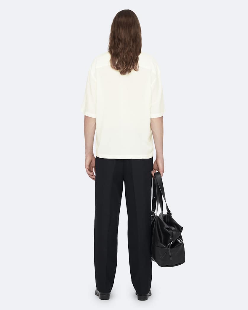 Oversized short sleeve shirt