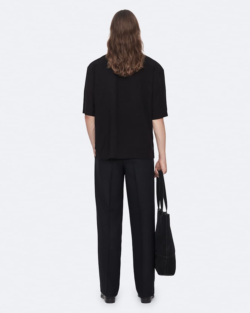 Oversized short sleeve shirt