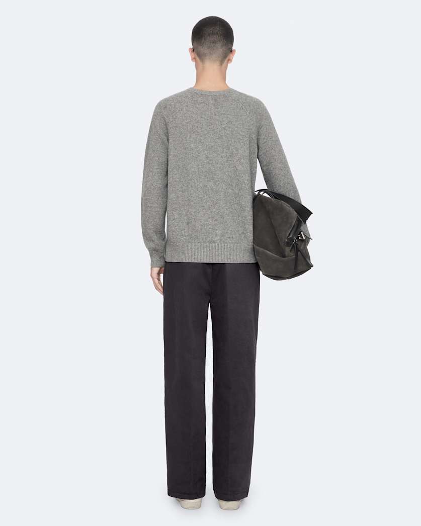 Stretch-cotton straight-leg chinos