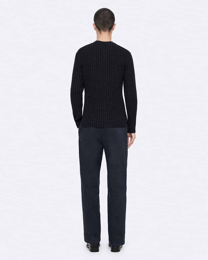 Aston straight fit double pleat chinos