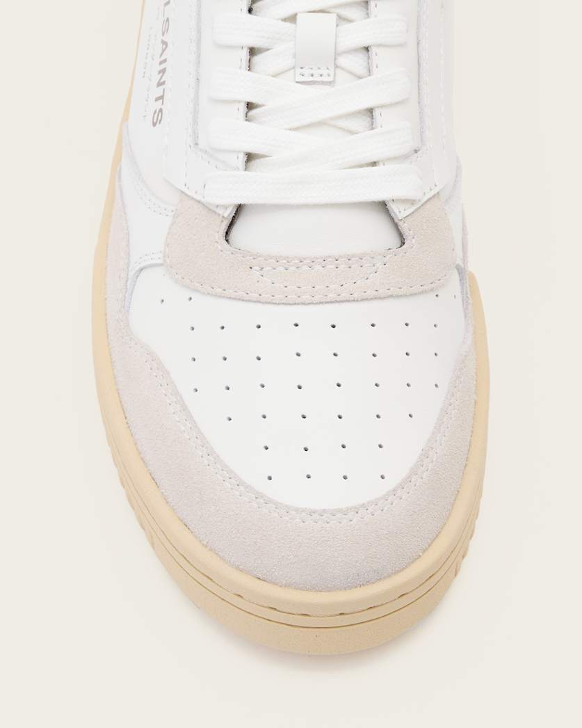 Regan Leather Low Top Trainers