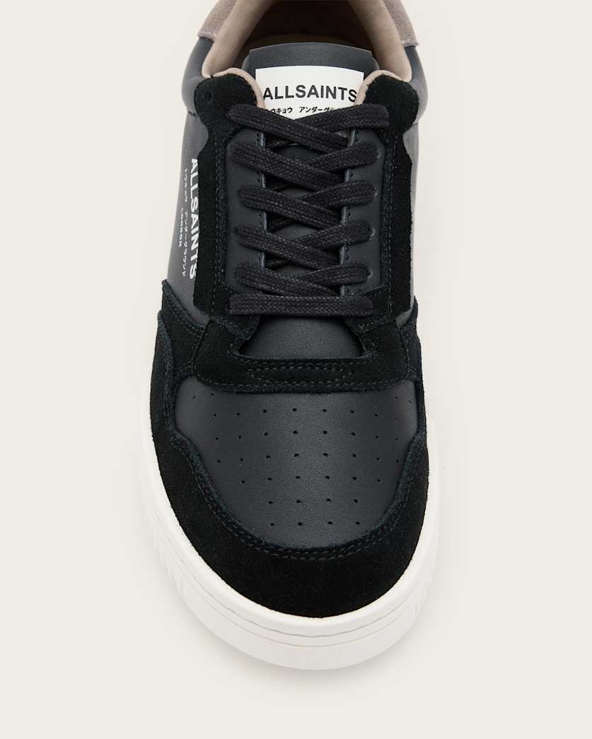 Regan Leather Low Top Trainers
