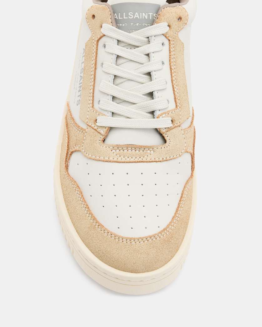 Regan Leather Low Top Trainers