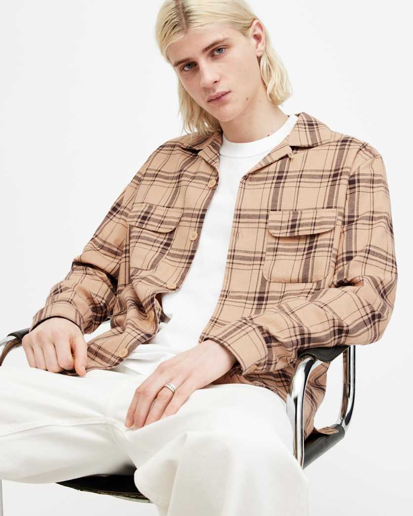 Wendel Checked Relaxed Fit Shirt