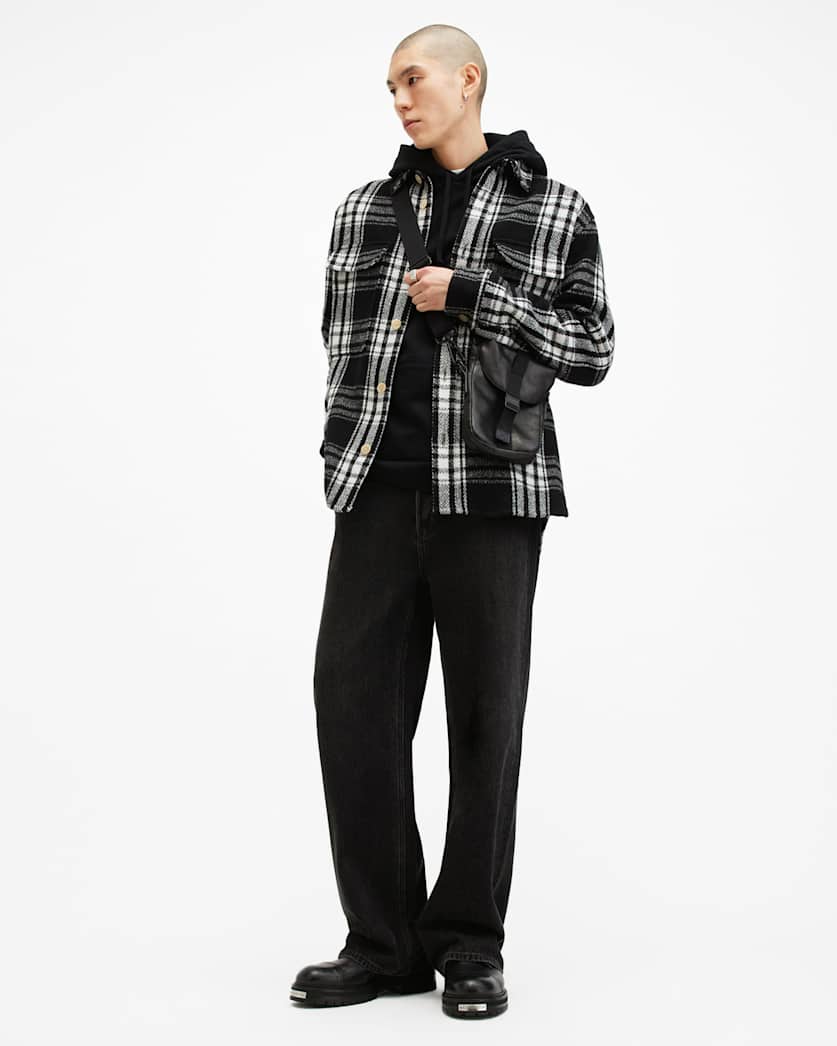 Imber Checked Relaxed Fit Overshirt