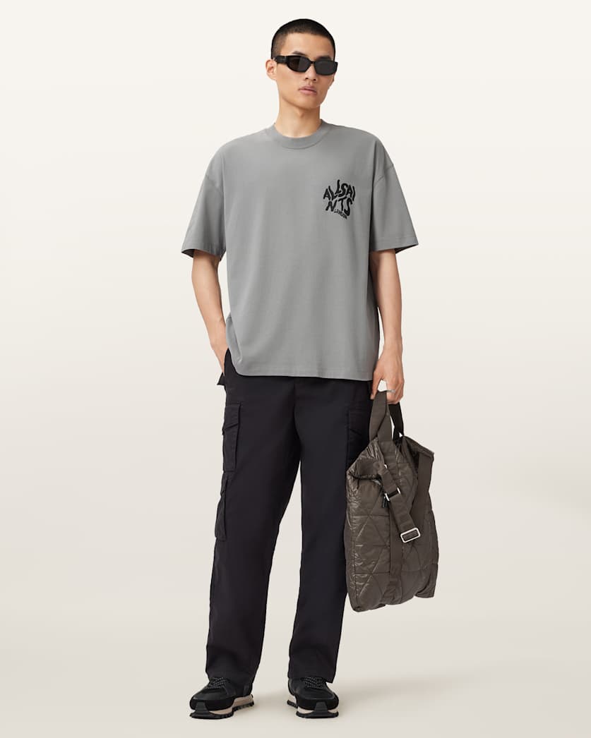 Orlando Logo Print Oversized T-Shirt