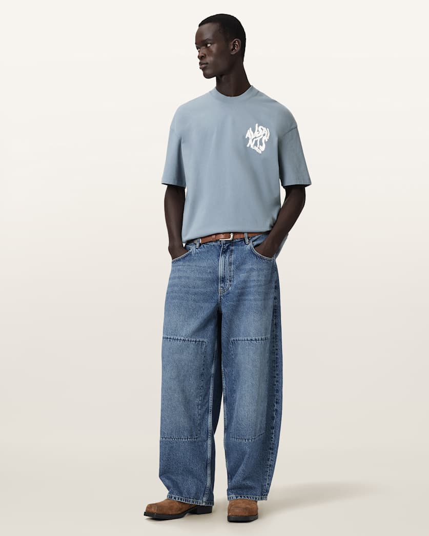 Orlando Logo Print Oversized T-Shirt